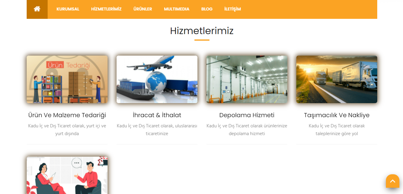 Kadu Ticaret Kurumsal - Ürün Tanıtım Yazılımı