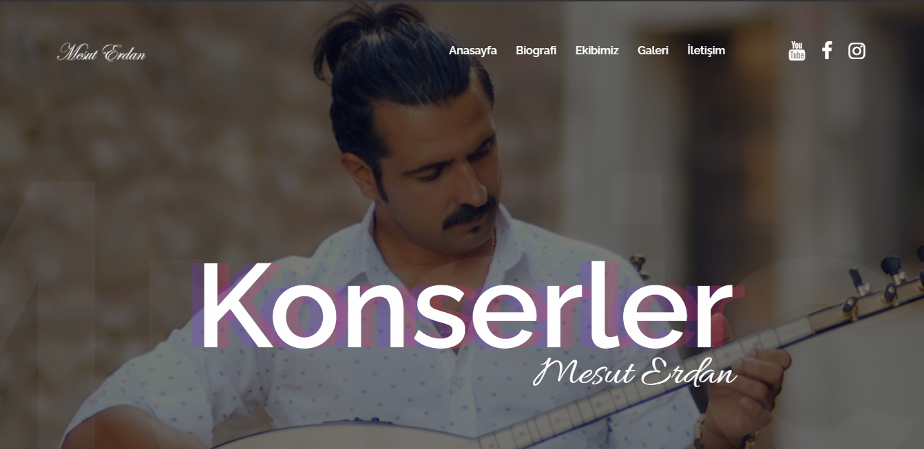 Mesut Erdan - Sanatçı Biyogrofi Web Sitesi